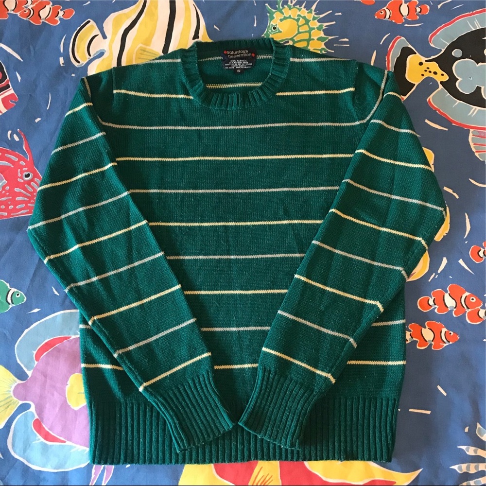 VINTAGE Striped 90’s Sweater